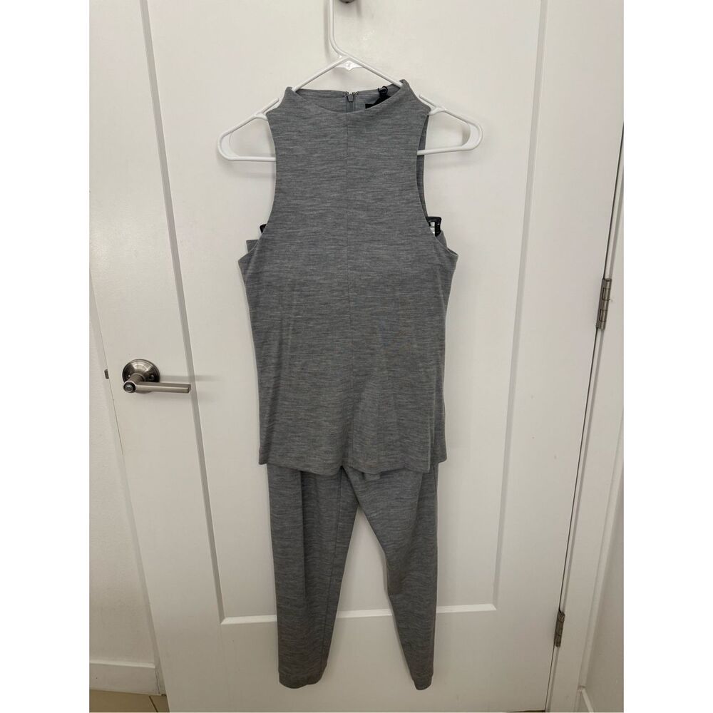 Tibi Merino Wool $750 set- Quiet Luxury, Monochrome Size Small